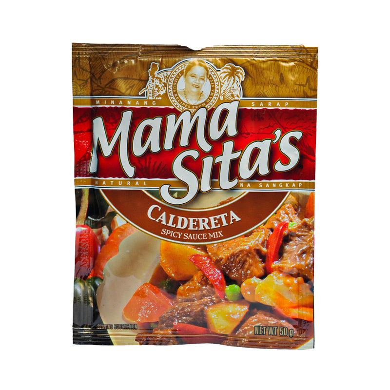 Mama Sitas Seasoning Mix Caldereta Spicy Sauce 50g