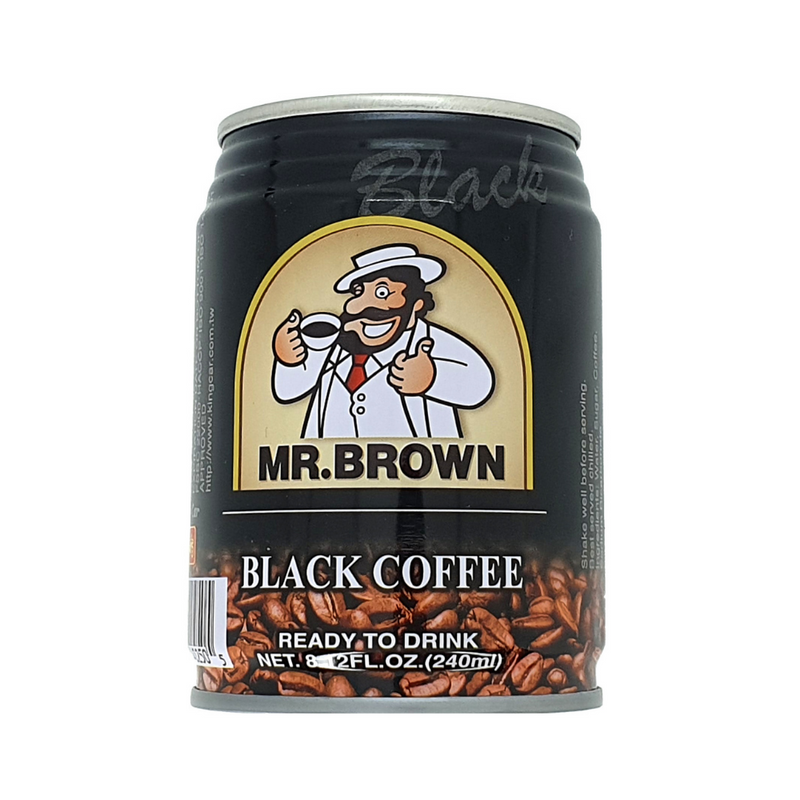 Mr. Brown Black Coffee  240ml