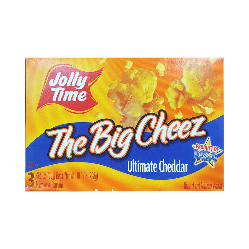 Jollytime Popcorn Cheddar Cheese 297.67g (10.5oz)