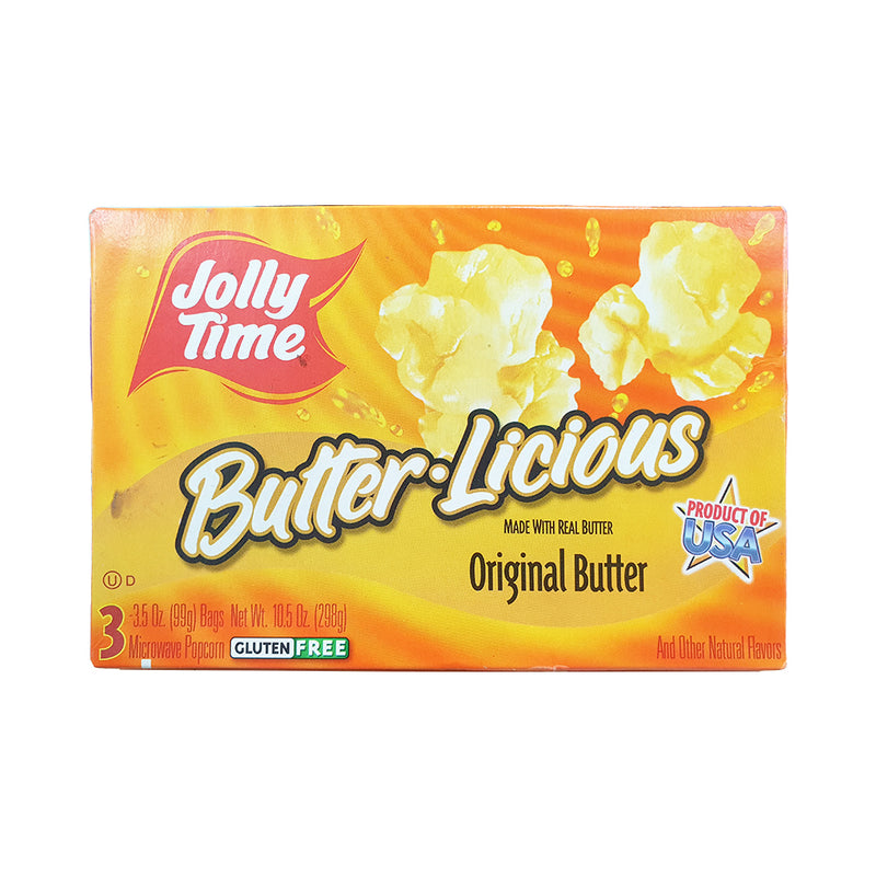 Jollytime Popcorn Butter-Licious 298g (10.5oz)