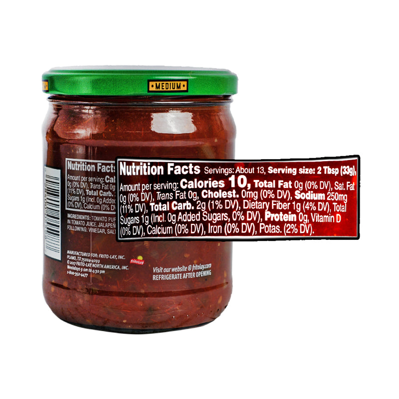 Tostitos Chunky Salsa Medium 15.5oz