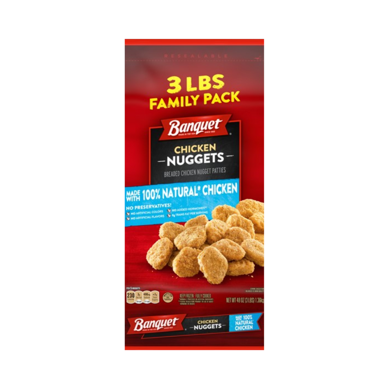 Banquet Chicken Nuggets 1.36kg