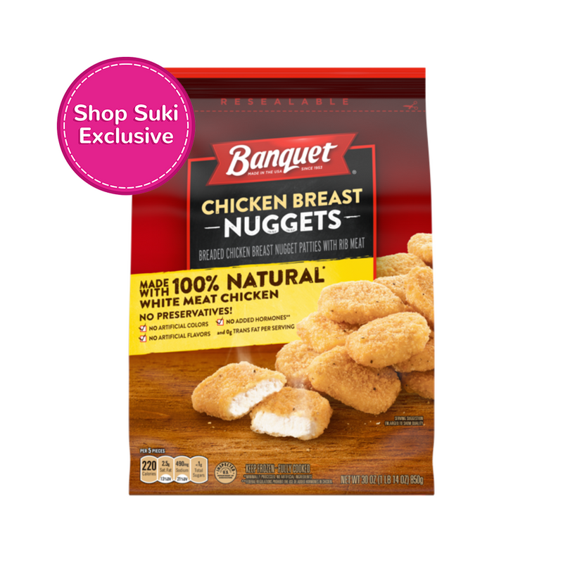 Banquet Chicken Breast Nuggets 850g