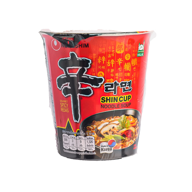Nongshim Cup Noodles Shin Ramyun Spicy 68g