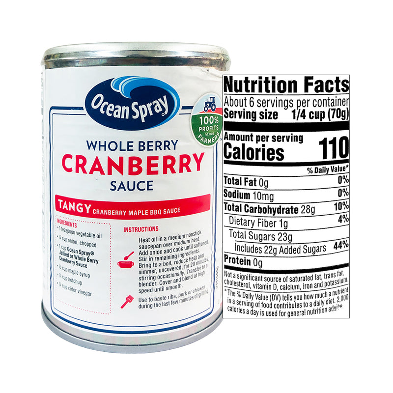 Ocean Spray Whole Cranberry Sauce 397g (14oz )