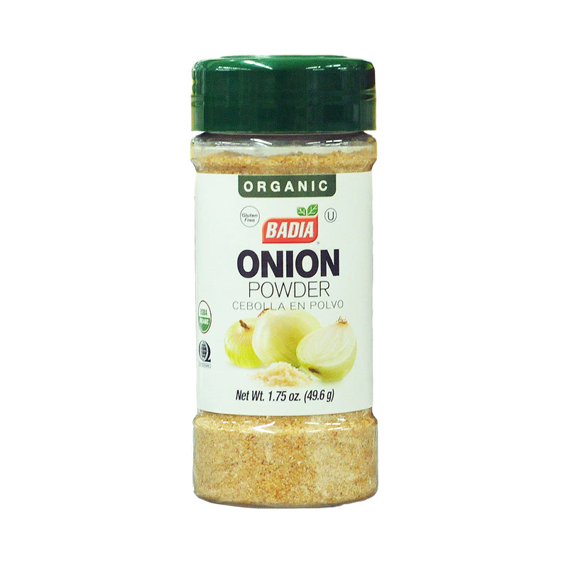 Badia Organic Onion Powder 49.6g (1.75oz)