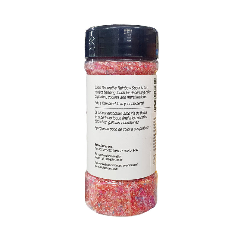 Badia Decorative Rainbow Sugar 113.4g (4oz)