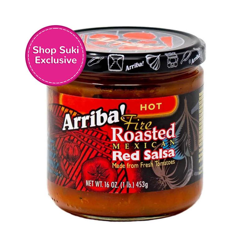 Arriba Fire Roasted Mexican Red Salsa 453g