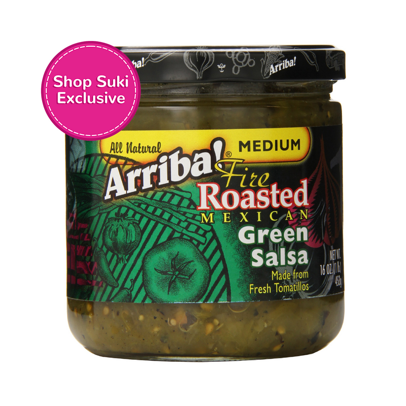 Arriba Fire Roasted Mexican Green Salsa 453g