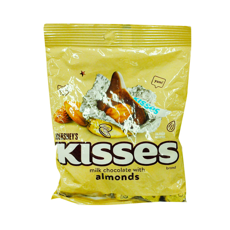 Hershey's Kisses Milk Chocolate Almonds 4.48oz (127g)