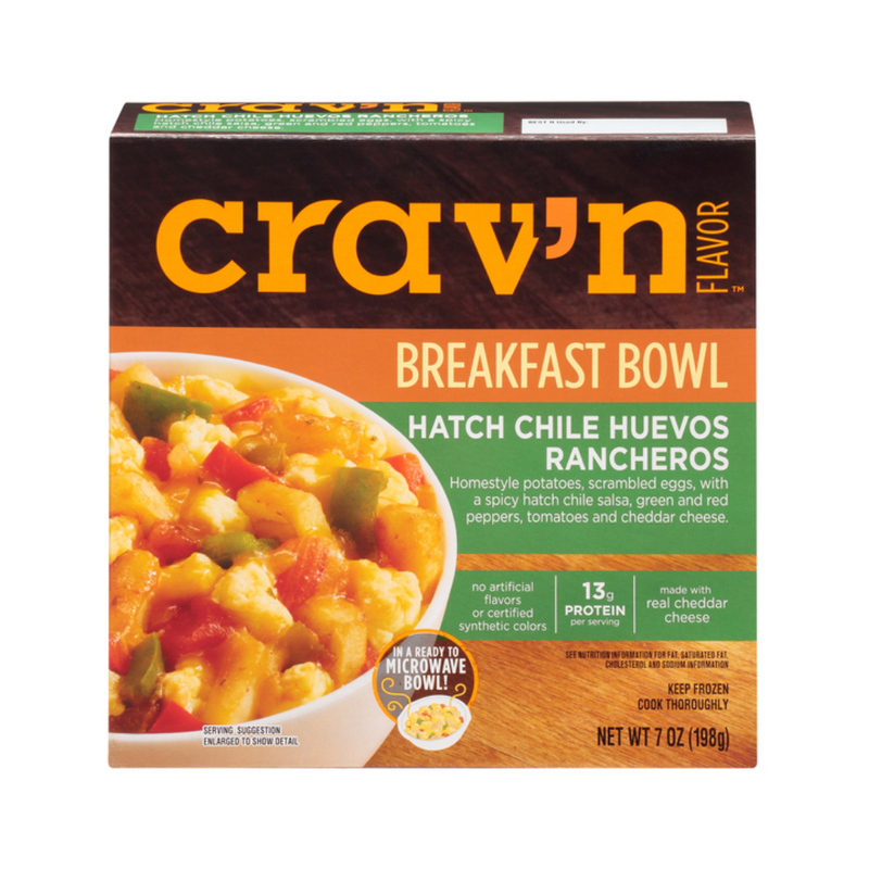 Crav'n Breakfast Hatch Chili Huevos Rancheros 198g