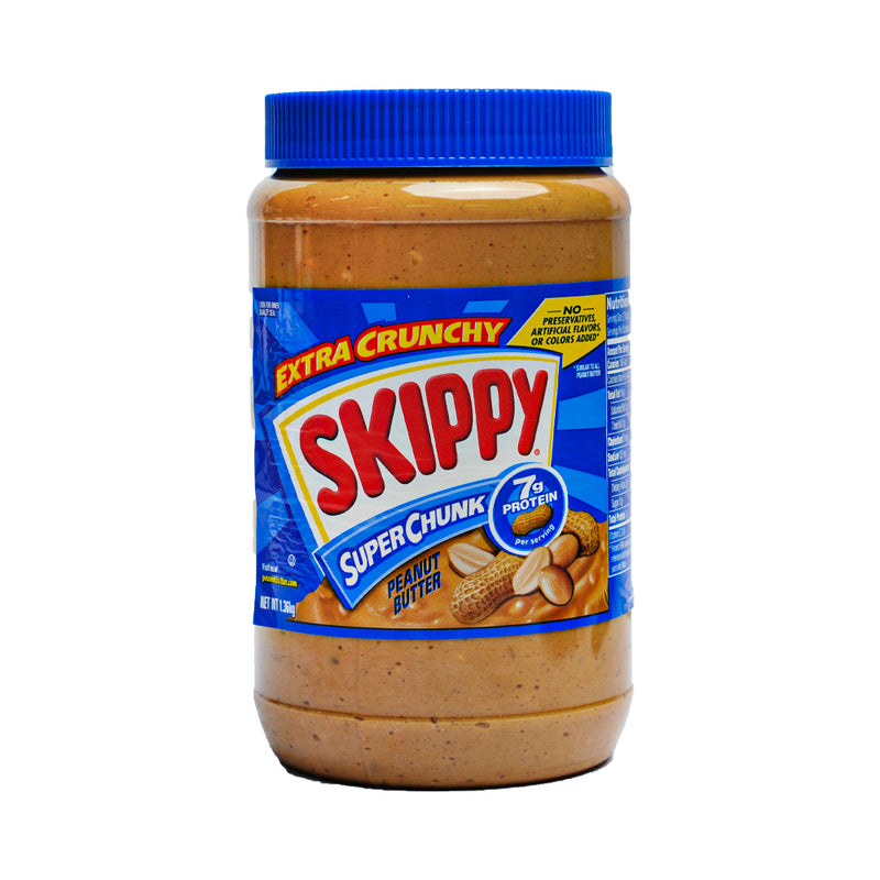 Skippy Super Chunky Peanut Butter 1.36kg (48oz)