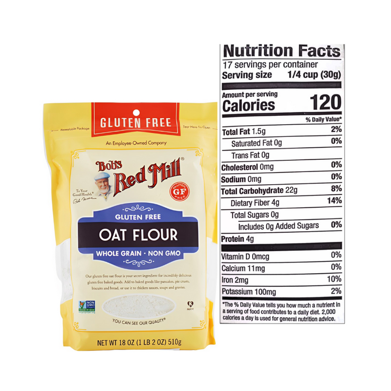 Bob's Red Mill Gluten Free Oat Flour 510g