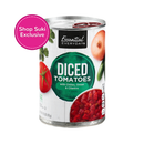 Essential Everyday Diced Tomatoes With Chilies Onion And Cilantro 411g