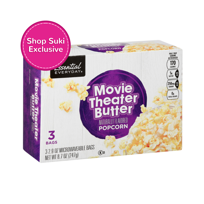 Essential Everyday Movie Theater Butter Popcorn 247g