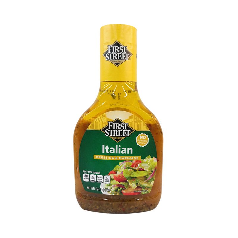 First Street Italian Dressing And Marinade