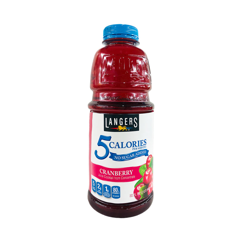 Langers Juice 5 Calories Cranberry 946ml (32oz)