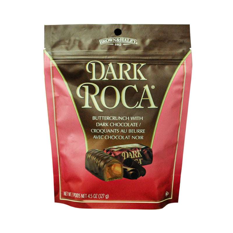 Extra Dark Roca Brown & Haley Dark Roca Buttercrunch With Dark Chocolate 4.5oz (127g)