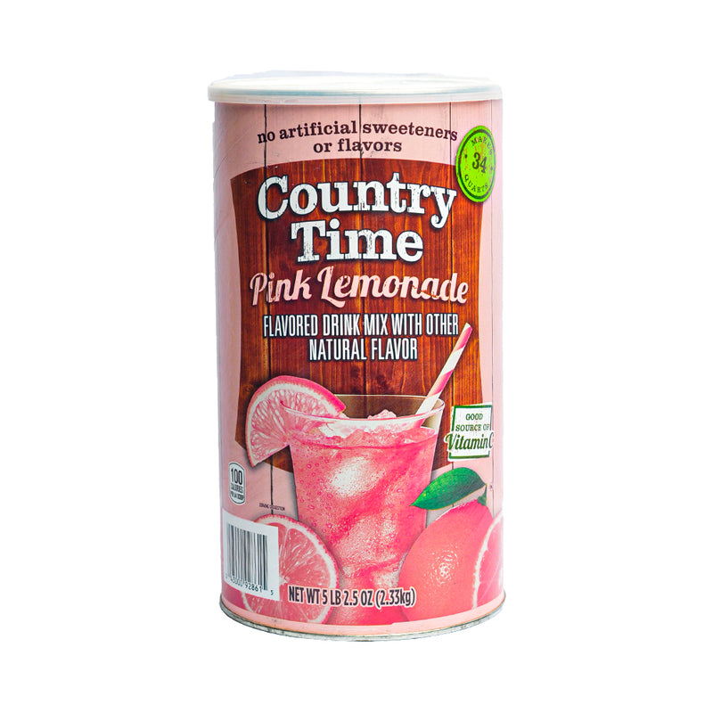 Country Time Flavor Drink Pink Lemonade 5lbs (2.5oz)