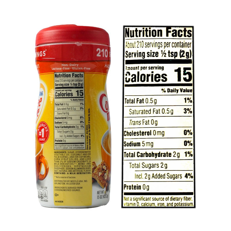 Nestle Coffeemate Hazelnut 425.2g