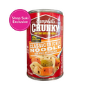 Campbell's Chunky Classic Chicken Noodle Soup 527g