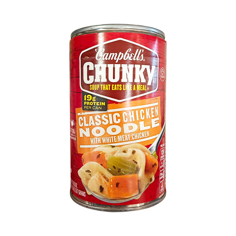Campbell's Chunky Classic Chicken Noodle Soup 527g