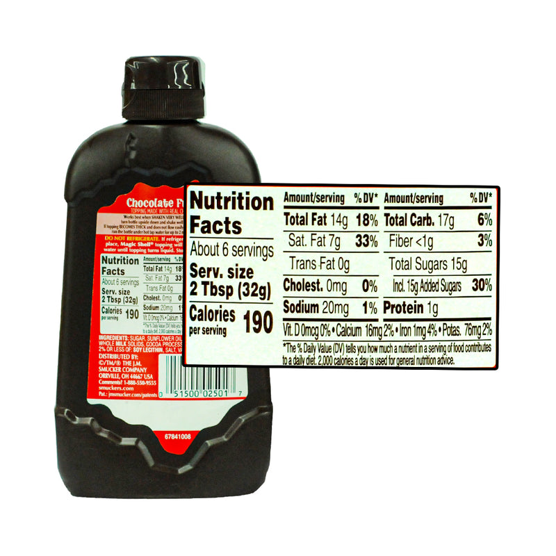 Smuckers Magic Shell Chocolate Fudge 7.25oz