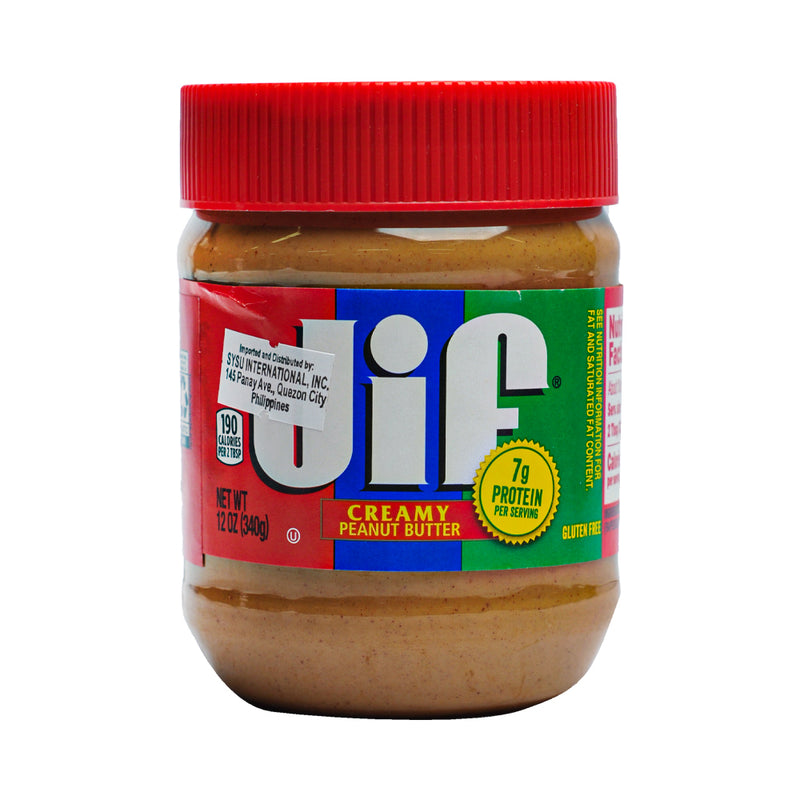 JIF Peanut Butter Creamy 12oz