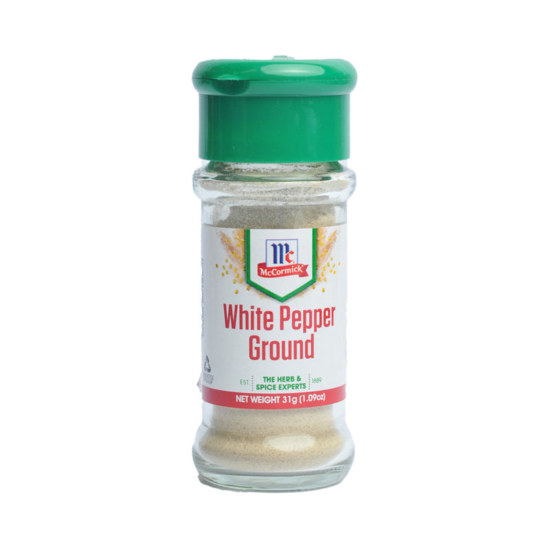 McCormick Ground White Pepper 31g