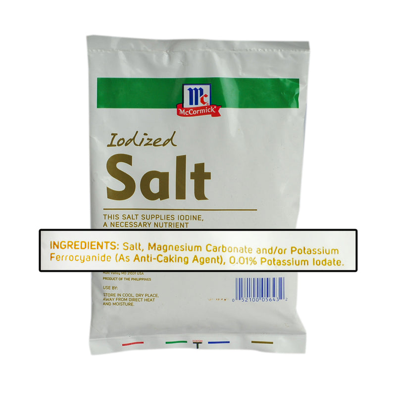 McCormick Iodized Salt 150g