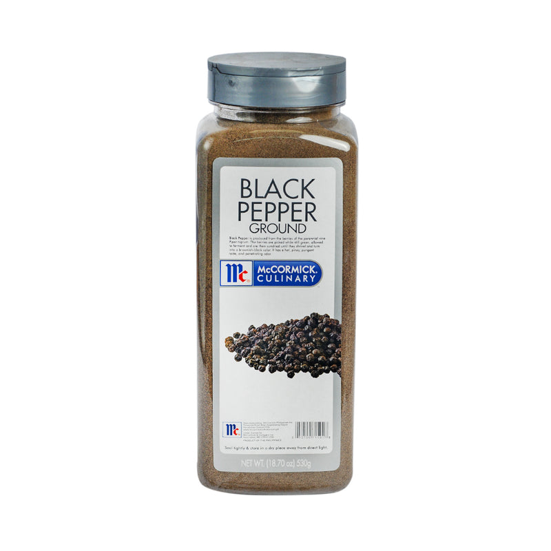 McCormick Ground Black Pepper PET 530g