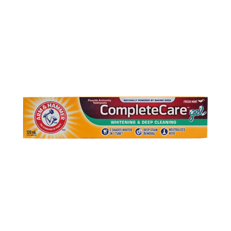 Arm And Hammer Complete Care Gel Toothpaste Freshmint 120ml