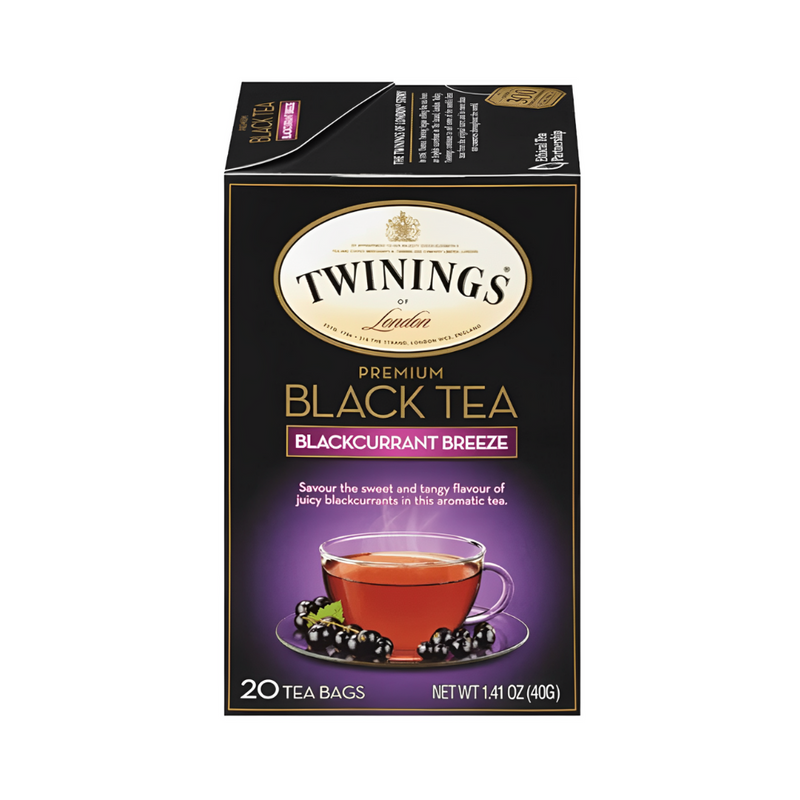 Twinings Blackcurrant Breeze Black Tea 1.41oz (40g)