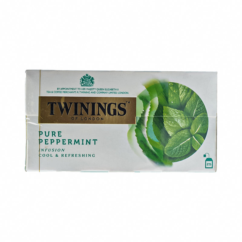 Twinings Infusion Tea Pure Peppermint 2g x 25 Tea Bags