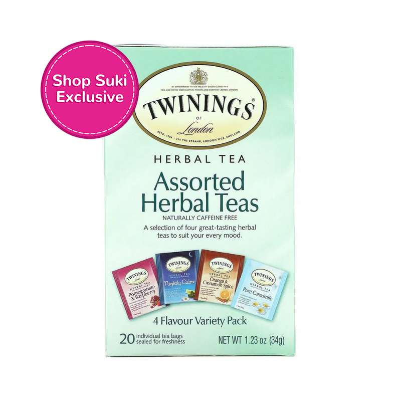 Twinings Assorted Herbal Teas 34g x 20's