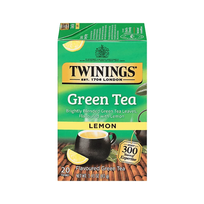 Twinings Green Tea Lemon 20's (40g)