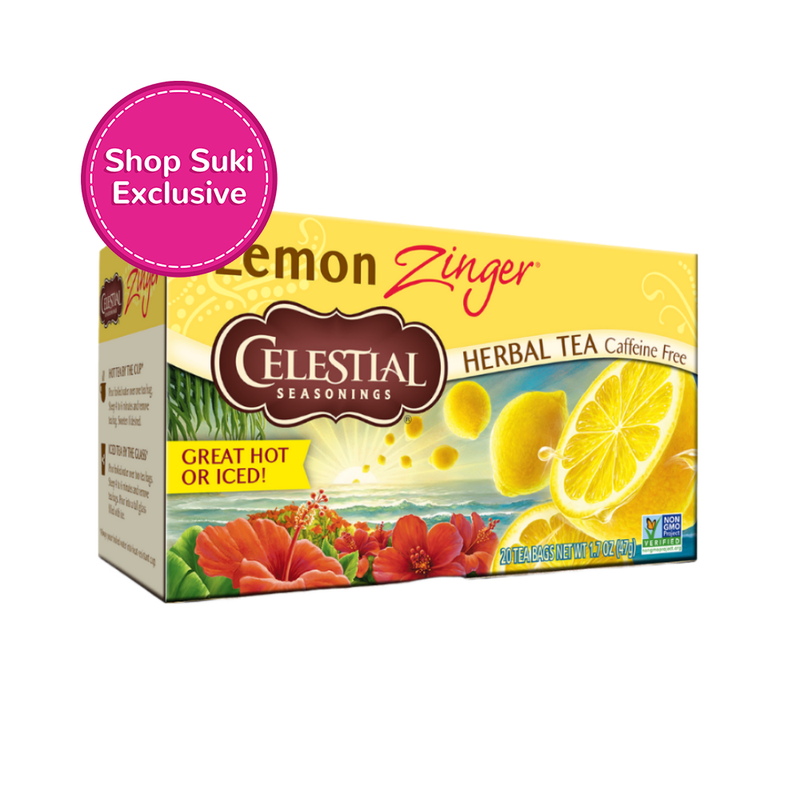 Celestial Lemon Zinger Herbal Tea 20's (47g)