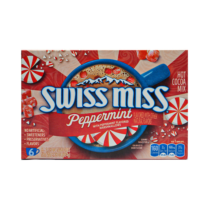 Swiss Miss Hot Cocoa Mix Peppermint With Marshmallows 234g 6's