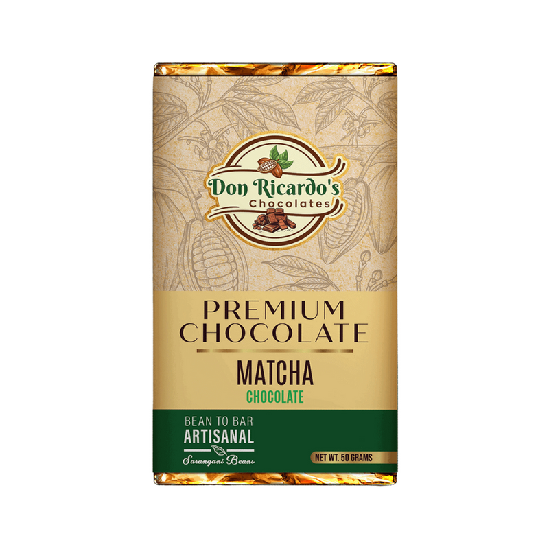 Don Ricardo's Premium Chocolate Matcha 50g