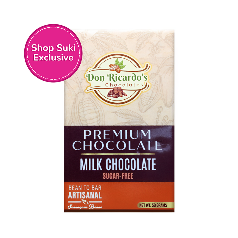 Don Ricardo's Premium Milk Chocolate Sugar-Free 50g