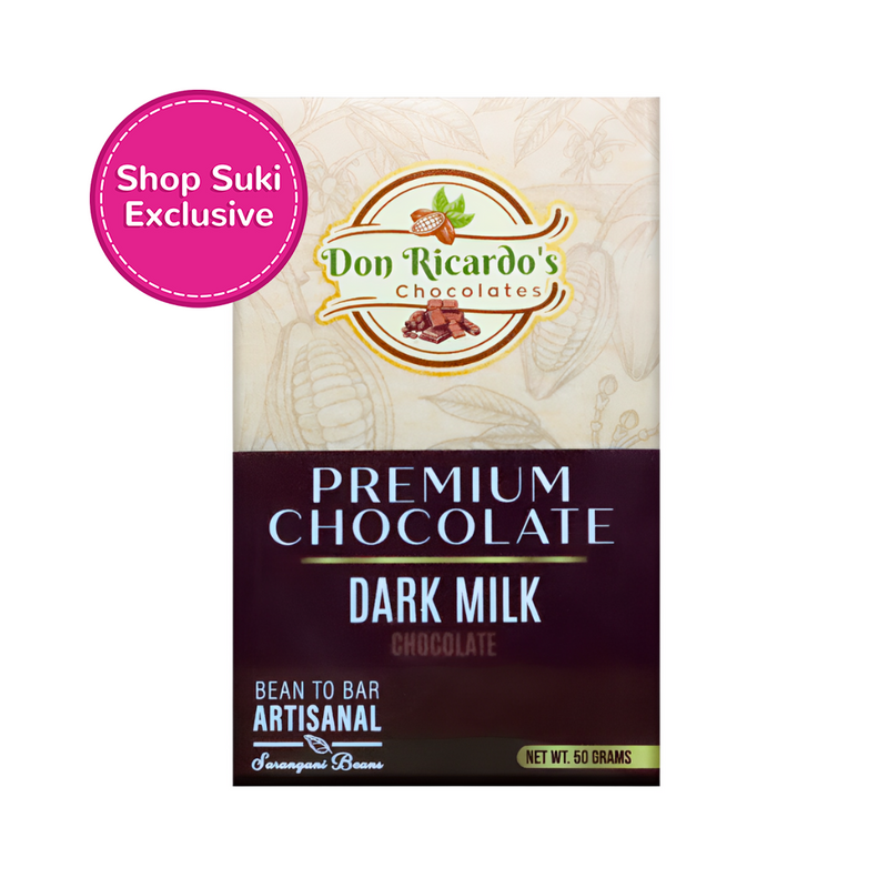 Don Ricardo's Premium Dark Milk Chocolate 50g