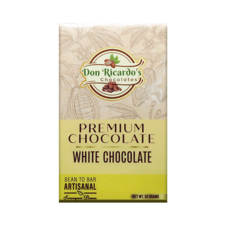 Don Ricardo's Premium White Chocolate 50g