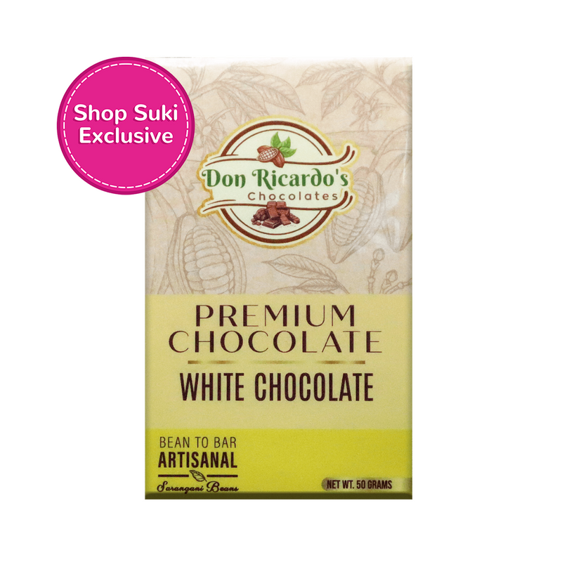 Don Ricardo's Premium White Chocolate 50g