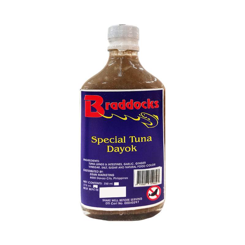 Braddock's Special Tuna Dayok 250ml