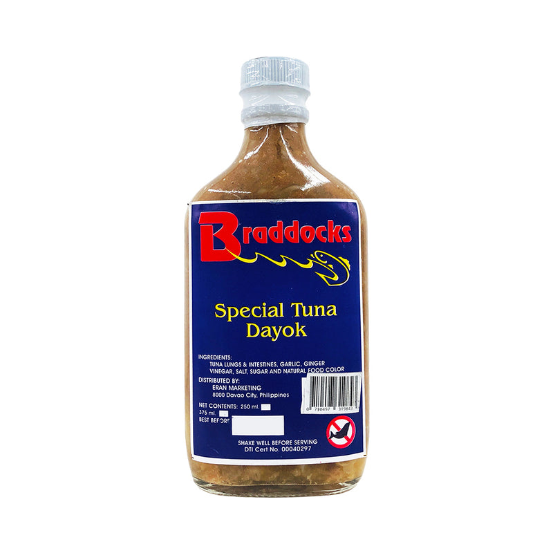 Braddock's Special Tuna Dayok 250ml