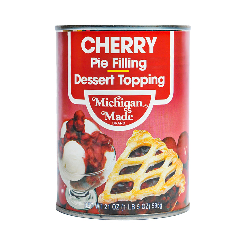 Michigan Made Pie Filling  And Dessert Topping Cherry 595g (21oz)