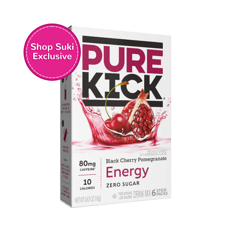 Pure Kick Black Cherry Pomegranate Energy Zero Sugar 18g