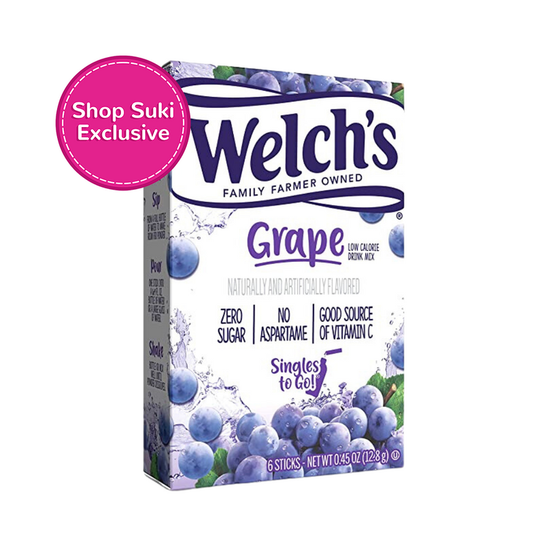 Welch's Grape Singles to Go Zero Sugar 12.8g