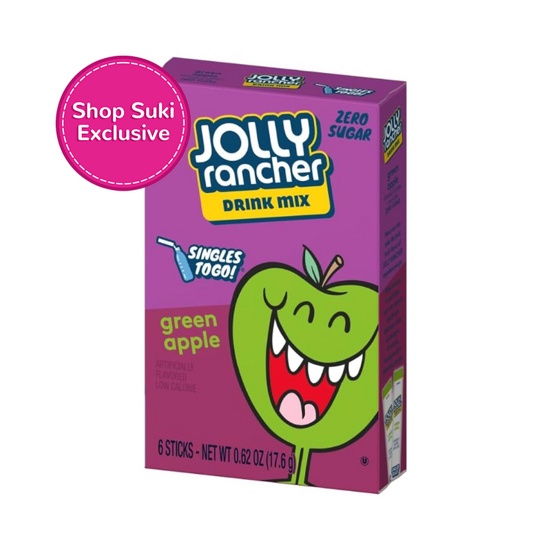 Jolly Rancher Drink Mix Apple Green 6's (17.6g)