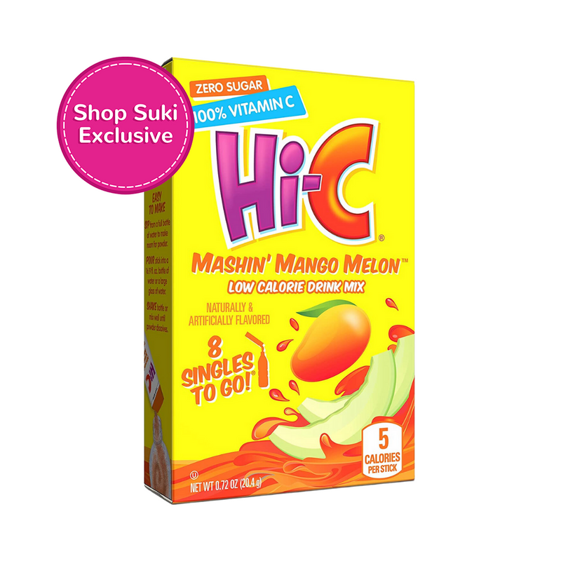 Hi-C Mashin Mango Melon Singles To Go Low Calorie Drink Mix 20.4g